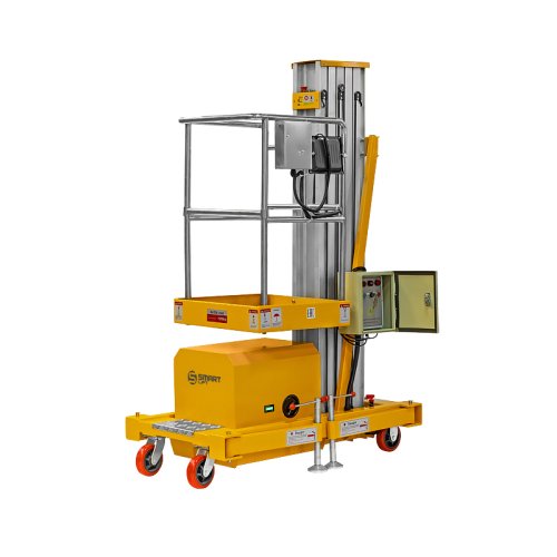 Подъемник строительный одномачтовый GTWY 10-100 (AC&DC; 125 кг; 10 м) SMARTLIFT (SMART)