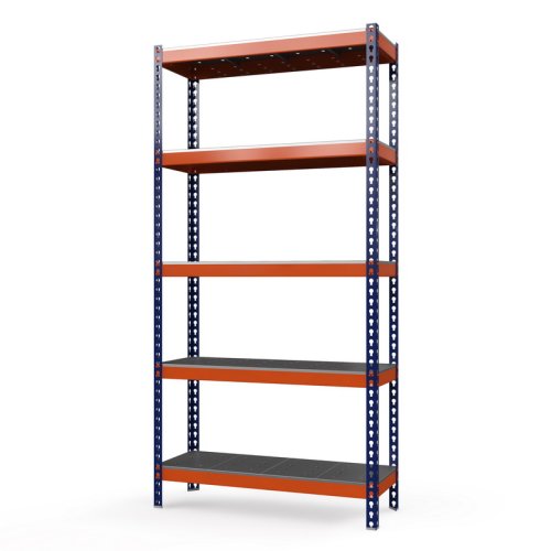 Стеллаж для гаража металлический Профи-Т 3000x1240x655 мм. Ярусы: оцинк. мет. перф.  5 шт. (Т-140/1 P/5)