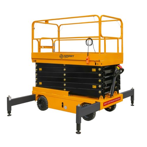 Подъемник строительный ножничный самоходный SJY-0.5-11A (500 кг, 11 м) SMARTLIFT (SMART)