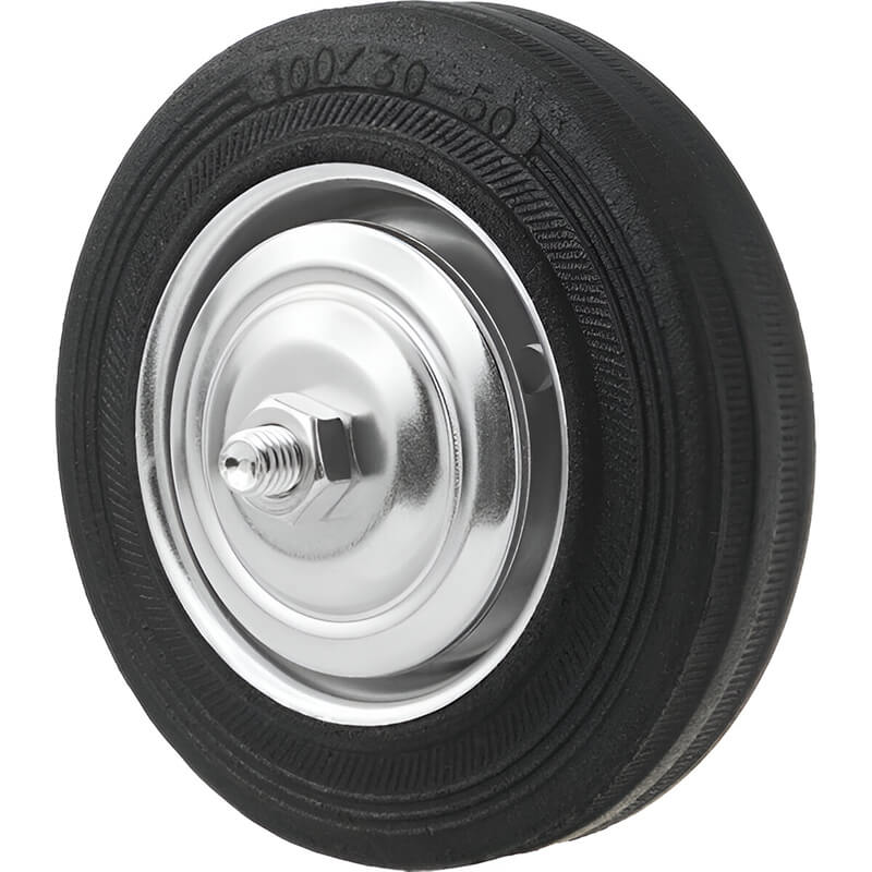 Колесо ⌀250 мм, литая резина