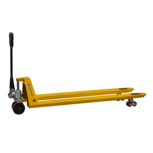 Гидравлическая тележка (рохля) SD-L (AC25; 2500 кг; 1500х550 мм; PDP) SMARTLIFT