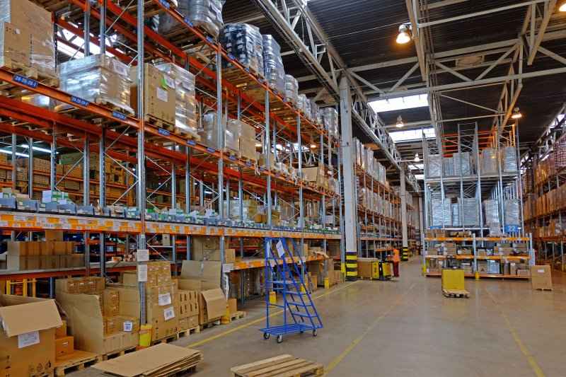 Набивные, мезонины и Cash&Carry (Кэш энд Керри) для производителя котельного оборудования: Площадь 10 000 кв м