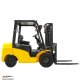 Погрузчик дизельный CPCD25T8 (2500 кг; 6 м; Mitsubishi S4S) СМАРТЛИФТ (SMARTLIFT) – изображение №2