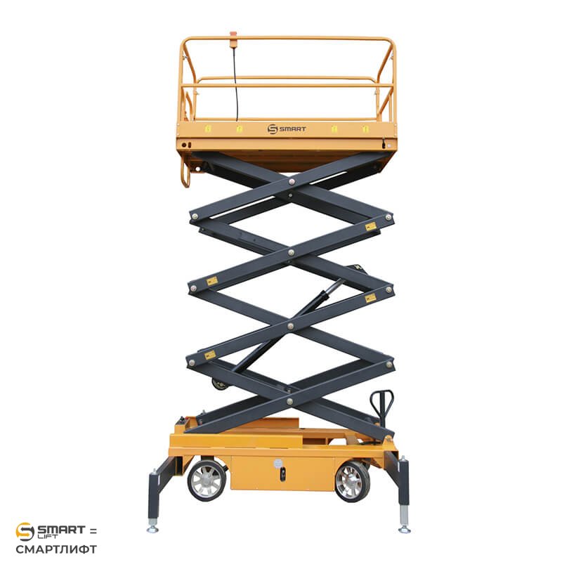 Подъемник ножничный несамоходный SJY-0.3-9 (380В; 300 кг; 9 м) СМАРТЛИФТ (SMARTLIFT) / СМАРТ (SMART) – изображение №5