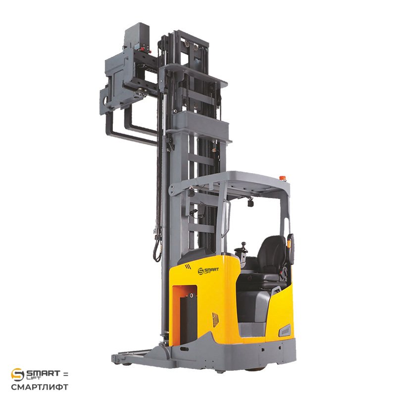 Узкопроходный ричтрак OPD15Z (1500 кг; 5,5 м; 48В / 450Ач) СМАРТЛИФТ (SMARTLIFT)