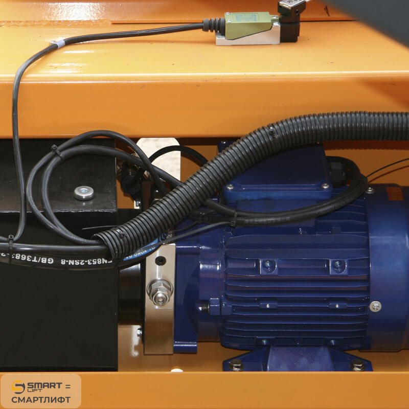 Подъемник ножничный несамоходный SJY-0.3-9 (380В; 300 кг; 9 м) СМАРТЛИФТ (SMARTLIFT) / СМАРТ (SMART) – изображение №2