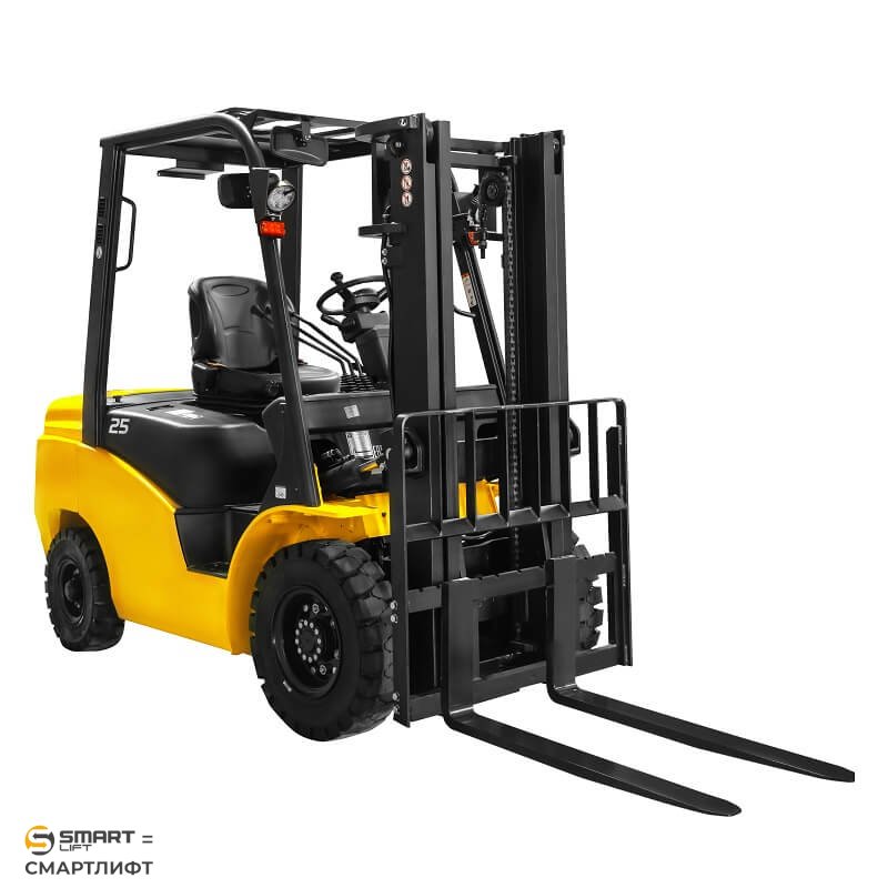 Погрузчик дизельный CPCD25T8 (2500 кг; 4,8 м; Mitsubishi S4S) СМАРТЛИФТ (SMARTLIFT)