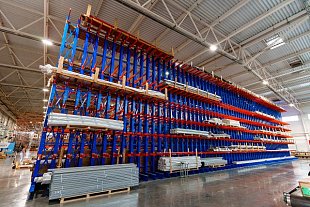 Новый проект: Логопарк М5 теперь со стеллажами от «ГТС Складские системы»