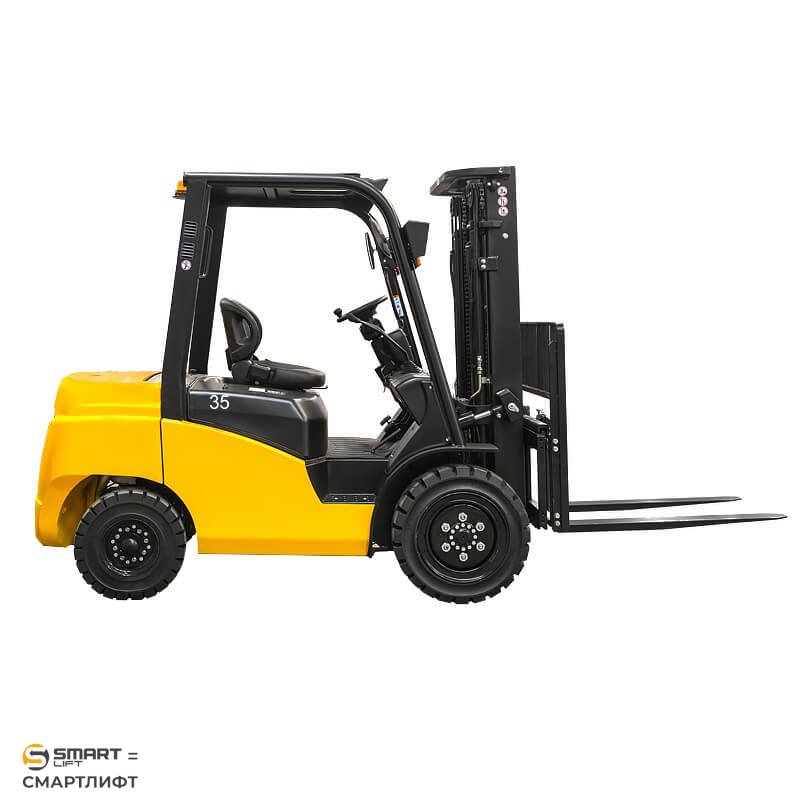 Погрузчик дизельный CPCD35T8 (3500 кг; 3,3 м; Mitsubishi S4S) СМАРТЛИФТ (SMARTLIFT) – изображение №2