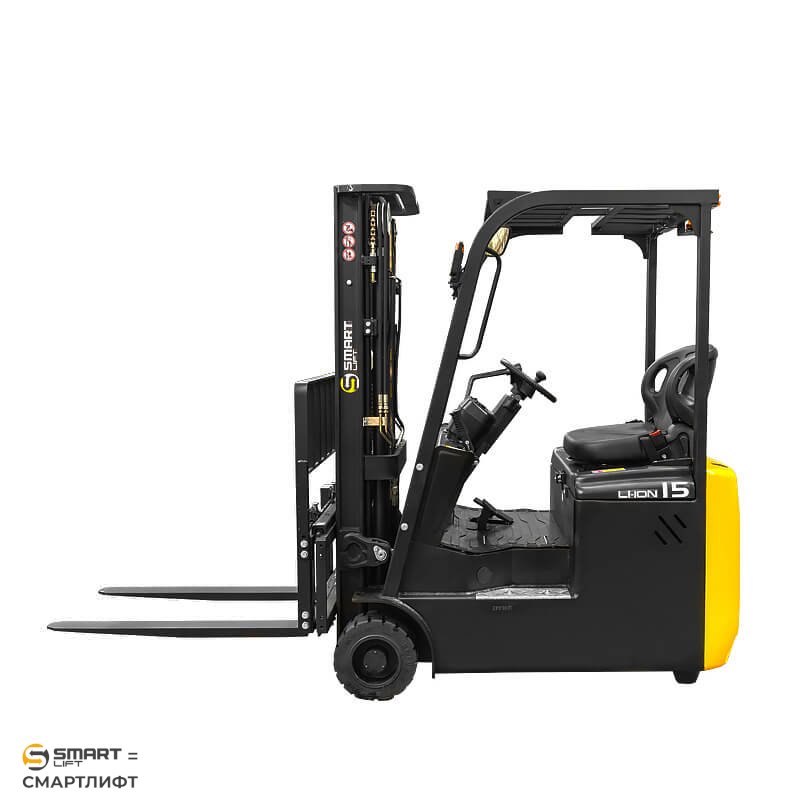 Электропогрузчик трёхопорный EFS151 (1500 кг; 3 м; 48В / 180Ач) СМАРТЛИФТ (SMARTLIFT) – изображение №3