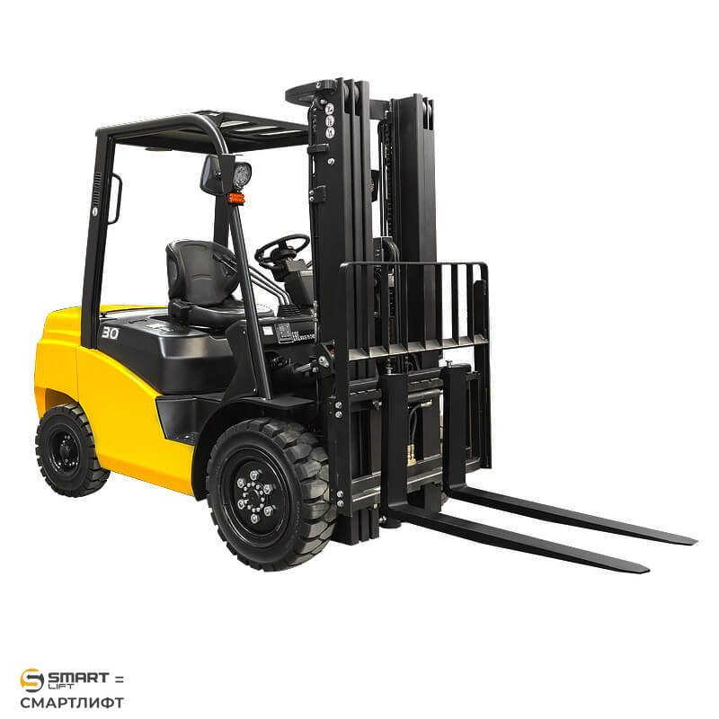 Погрузчик дизельный CPCD30T8 (3000 кг; 3,3 м; Mitsubishi S4S) СМАРТЛИФТ (SMARTLIFT)