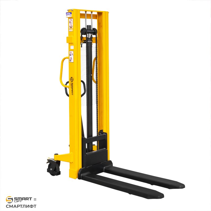 Ручной гидравлический штабелер SDA 1530 (1500 кг; 3 м; фиксированные вилы) SMARTLIFT (SMART)
