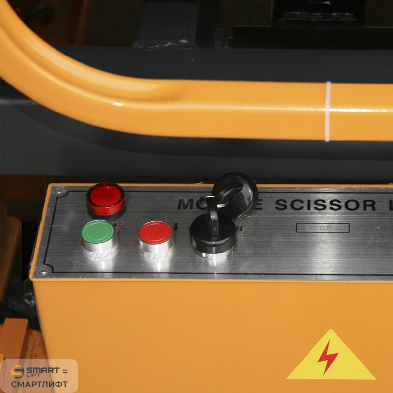 Подъемник ножничный несамоходный SJY-0.3-9 (380В; 300 кг; 9 м) СМАРТЛИФТ (SMARTLIFT) / СМАРТ (SMART) – изображение №8
