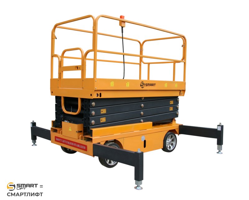 Подъемник ножничный несамоходный SJY-0.3-7 (380В; 300 кг; 7 м) СМАРТЛИФТ (SMARTLIFT) / СМАРТ (SMART) – изображение №2