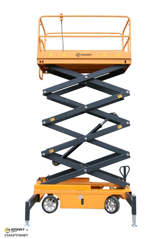 Подъемник ножничный несамоходный SJY-0.3-7 (380В; 300 кг; 7 м) СМАРТЛИФТ (SMARTLIFT) / СМАРТ (SMART) – изображение №3